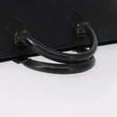 LOUIS VUITTON Epi Sac Triangle Hand Bag Black M52092 LV Auth 149499-7