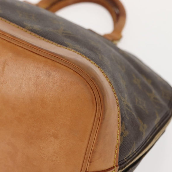 LOUIS VUITTON Monogram Alma Hand Bag M51130 LV Auth 149503