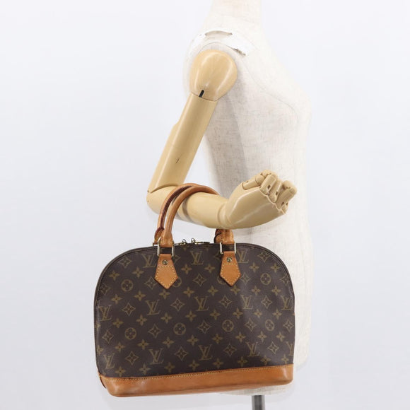 LOUIS VUITTON Monogram Alma Hand Bag M51130 LV Auth 149503