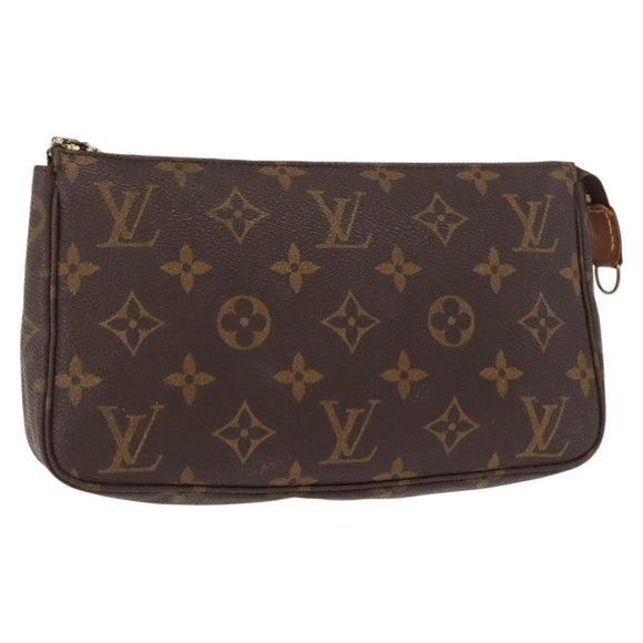 LOUIS VUITTON Monogram Pochette Accessoires Pouch M51980 LV Auth 149505