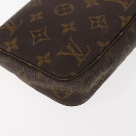 LOUIS VUITTON Monogram Pochette Accessoires Pouch M51980 LV Auth 149505