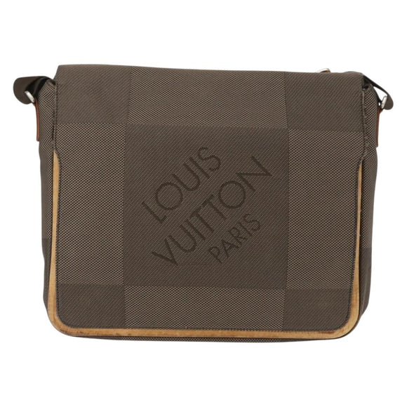 LOUIS VUITTON Damier Geant Messager Shoulder Bag Tail M93030 LV Auth 149506