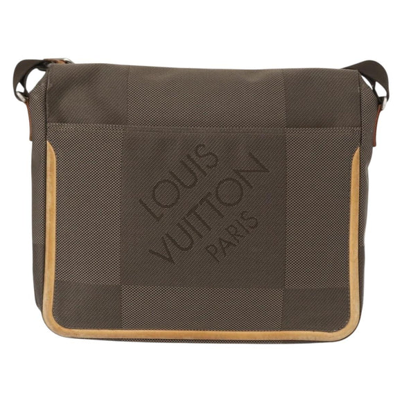 LOUIS VUITTON Damier Geant Messager Shoulder Bag Tail M93030 LV Auth 149506
