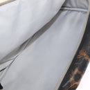 CHANEL Sports Line COCO Mark Backpack Nylon Leather White Silver CC Auth 149508-25