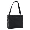 PRADA Tote Bag Nylon Black Silver Auth 149512-1