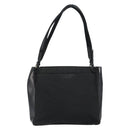 PRADA Tote Bag Nylon Black Silver Auth 149512-13