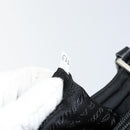 PRADA Tote Bag Nylon Black Silver Auth 149512-12
