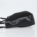 PRADA Tote Bag Nylon Black Silver Auth 149512-4