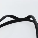 PRADA Tote Bag Nylon Black Silver Auth 149512-8