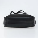 PRADA Tote Bag Nylon Black Silver Auth 149512-5