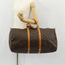 LOUIS VUITTON Monogram Keepall 55 Boston Bag M41424 LV Auth 149515AV-22