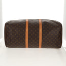 LOUIS VUITTON Monogram Keepall 55 Boston Bag M41424 LV Auth 149515AV-3
