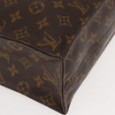 LOUIS VUITTON Monogram Sac Plat Hand Bag M51140 LV Auth 149524-9