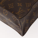 LOUIS VUITTON Monogram Sac Plat Hand Bag M51140 LV Auth 149524-16