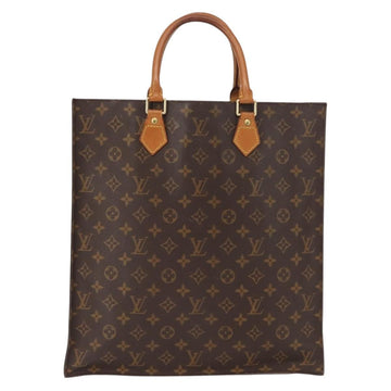 LOUIS VUITTON Monogram Sac Plat Hand Bag M51140 LV Auth 149524 - 0