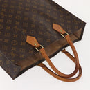 LOUIS VUITTON Monogram Sac Plat Hand Bag M51140 LV Auth 149524-6
