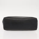 LOEWE Velazquez Hand Bag Leather Suede Brown Black gold Auth 149533-5