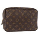 LOUIS VUITTON Monogram Trousse Toilette 23 Clutch Bag M47524 LV Auth 149535-1