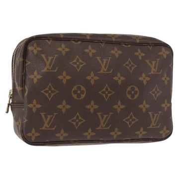 LOUIS VUITTON Monogram Trousse Toilette 23 Clutch Bag M47524 LV Auth 149535