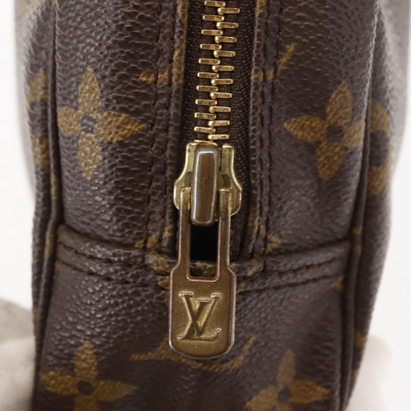 LOUIS VUITTON Monogram Trousse Toilette 23 Clutch Bag M47524 LV Auth 149535