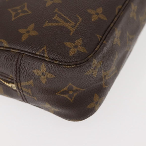 LOUIS VUITTON Monogram Trousse Toilette 23 Clutch Bag M47524 LV Auth 149535