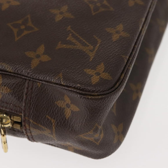 LOUIS VUITTON Monogram Trousse Toilette 23 Clutch Bag M47524 LV Auth 149536