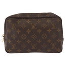 LOUIS VUITTON Monogram Trousse Toilette 23 Clutch Bag M47524 LV Auth 149536-13