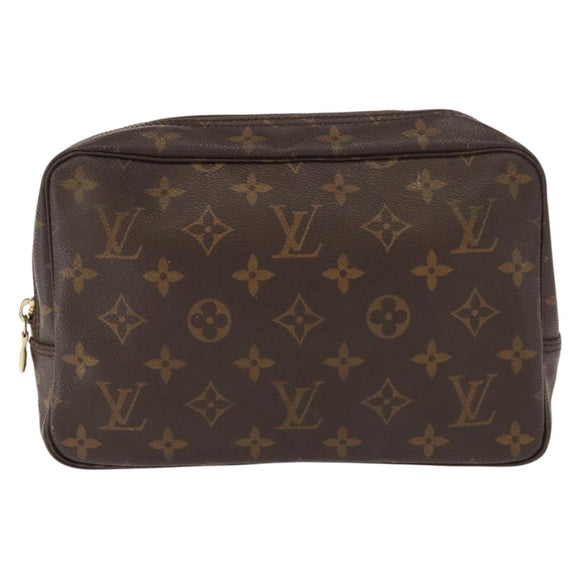 LOUIS VUITTON Monogram Trousse Toilette 23 Clutch Bag M47524 LV Auth 149536