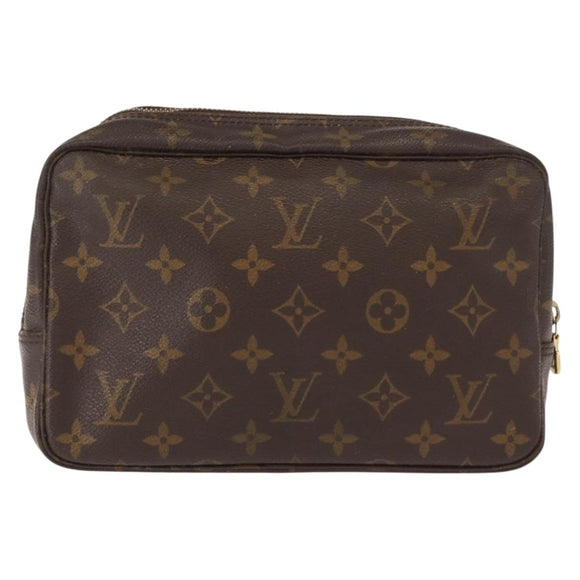 LOUIS VUITTON Monogram Trousse Toilette 23 Clutch Bag M47524 LV Auth 149536