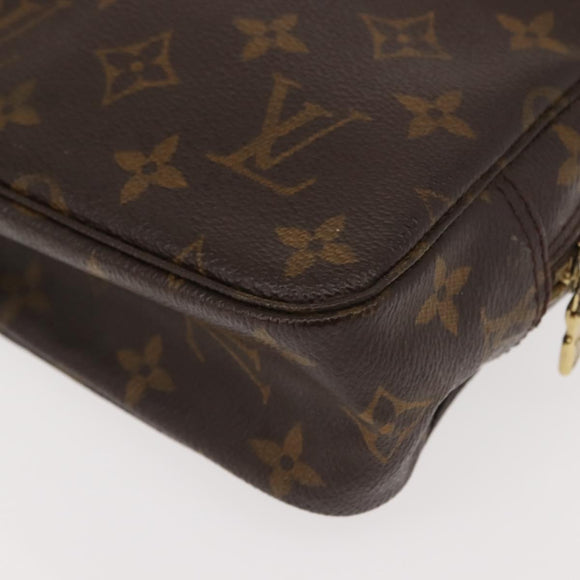 LOUIS VUITTON Monogram Trousse Toilette 23 Clutch Bag M47524 LV Auth 149536