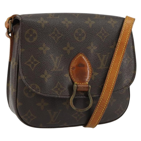 LOUIS VUITTON Monogram Saint Cloud MM Shoulder Bag M51243 LV Auth 149537