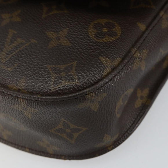 LOUIS VUITTON Monogram Saint Cloud MM Shoulder Bag M51243 LV Auth 149537