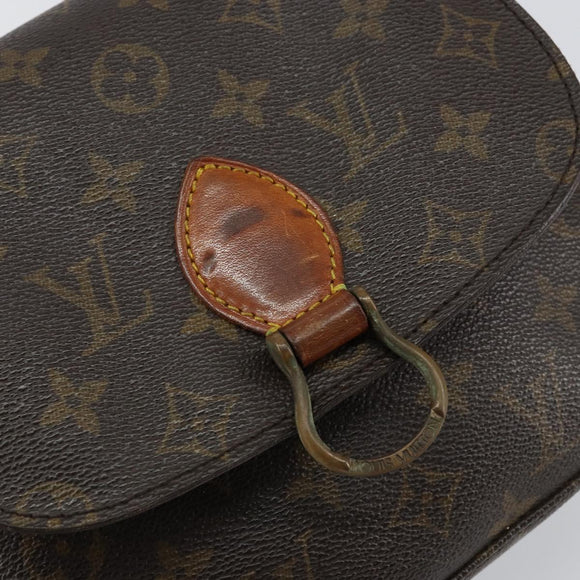 LOUIS VUITTON Monogram Saint Cloud MM Shoulder Bag M51243 LV Auth 149537