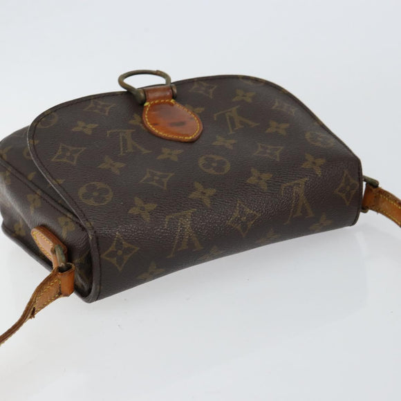 LOUIS VUITTON Monogram Saint Cloud MM Shoulder Bag M51243 LV Auth 149537