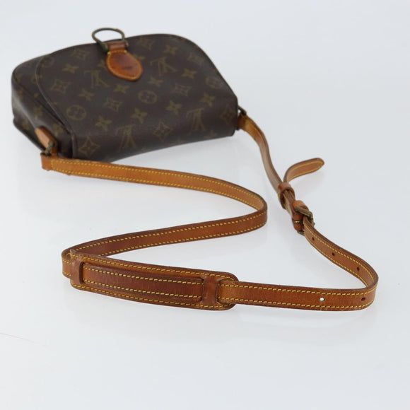 LOUIS VUITTON Monogram Saint Cloud MM Shoulder Bag M51243 LV Auth 149537