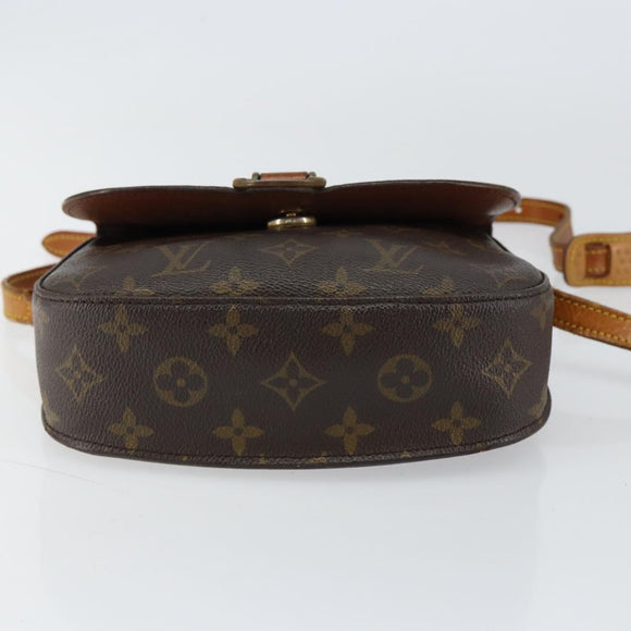 LOUIS VUITTON Monogram Saint Cloud MM Shoulder Bag M51243 LV Auth 149537