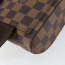 LOUIS VUITTON Damier Ebene Geronimos Shoulder Bag N51994 LV Auth 149538V-17