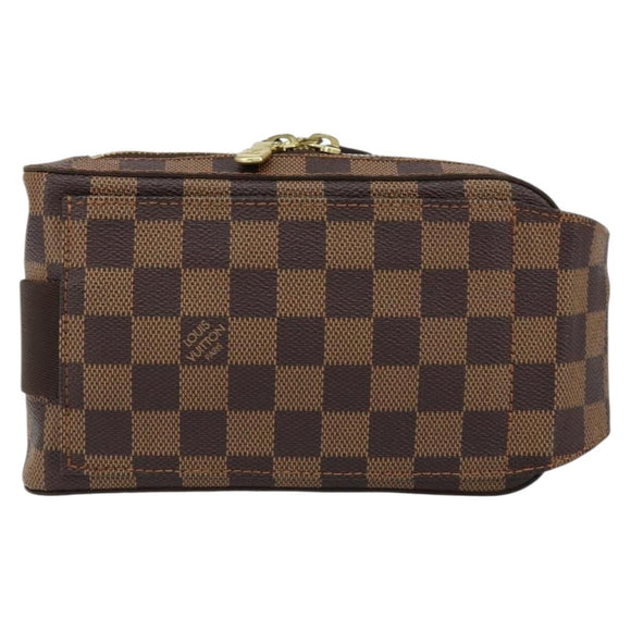 LOUIS VUITTON Damier Ebene Geronimos Shoulder Bag N51994 LV Auth 149538V