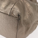 Salvatore Ferragamo Vala Shoulder Bag Leather Gold tone Auth 149548-14