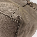 Salvatore Ferragamo Vala Shoulder Bag Leather Gold tone Auth 149548-16