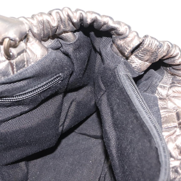 Salvatore Ferragamo Vala Shoulder Bag Leather Gold tone Auth 149548