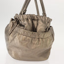 Salvatore Ferragamo Vala Shoulder Bag Leather Gold tone Auth 149548-3