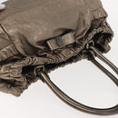 Salvatore Ferragamo Vala Shoulder Bag Leather Gold tone Auth 149548-6