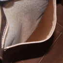 CELINE Macadam Canvas Shoulder Bag PVC Leather Brown Gold Auth 149556-20