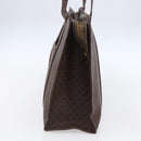 CELINE Macadam Canvas Shoulder Bag PVC Leather Brown Gold Auth 149556-5