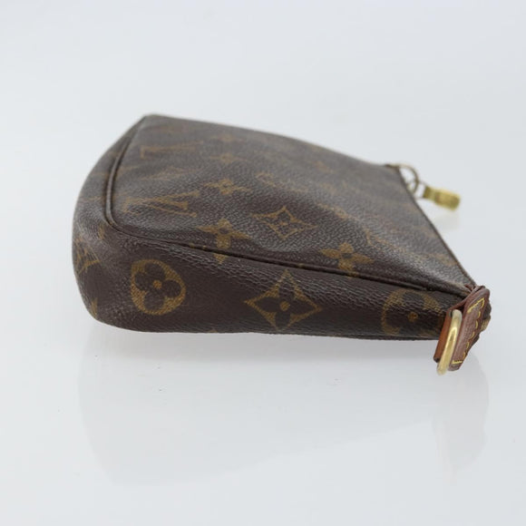 LOUIS VUITTON Monogram Pochette Accessoires Pouch M51980 LV Auth 149558