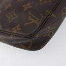 LOUIS VUITTON Monogram Pochette Accessoires Pouch M51980 LV Auth 149558-14