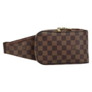 LOUIS VUITTON Damier Ebene Geronimos Shoulder Bag N51994 LV Auth 149561V-1