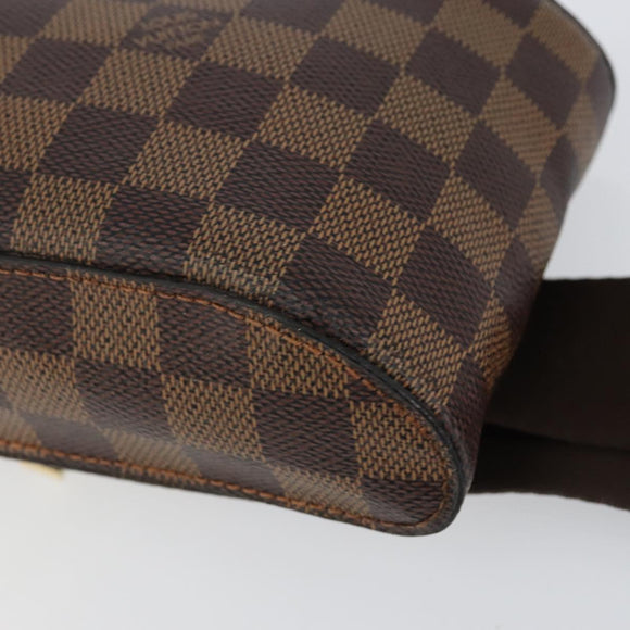 LOUIS VUITTON Damier Ebene Geronimos Shoulder Bag N51994 LV Auth 149561V