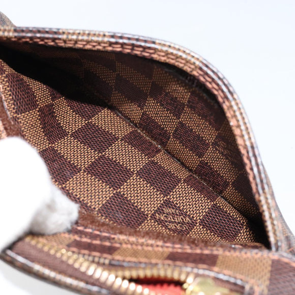 LOUIS VUITTON Damier Ebene Geronimos Shoulder Bag N51994 LV Auth 149561V